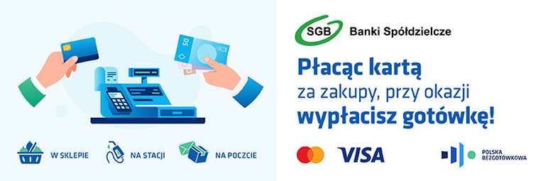 płacąc kartą